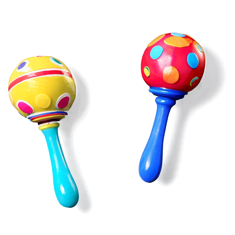 Maraca In Bold Colors Png 06122024