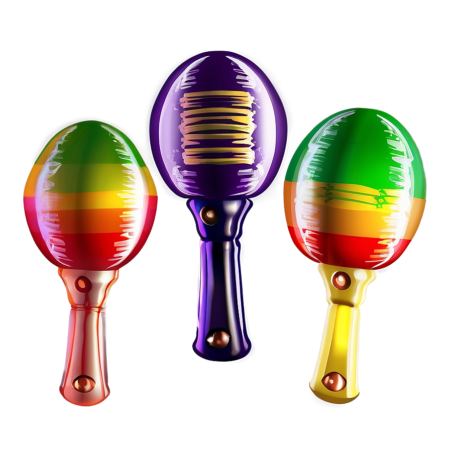 Maraca In Vector Style Png 06122024