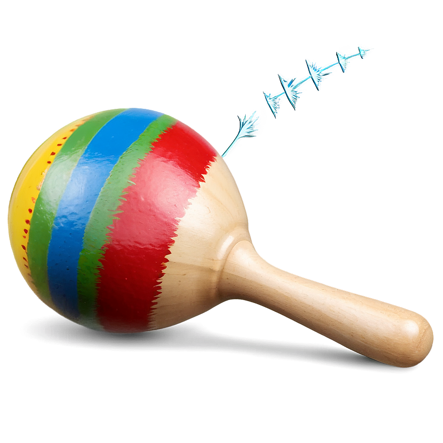 Maraca With Sound Waves Png 9