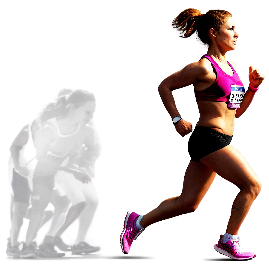 Marathon Runner PNG 05212024 PNG with transparent background