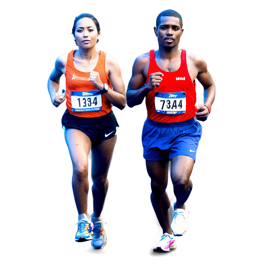 Marathon Runner PNG 05212024 PNG with transparent background