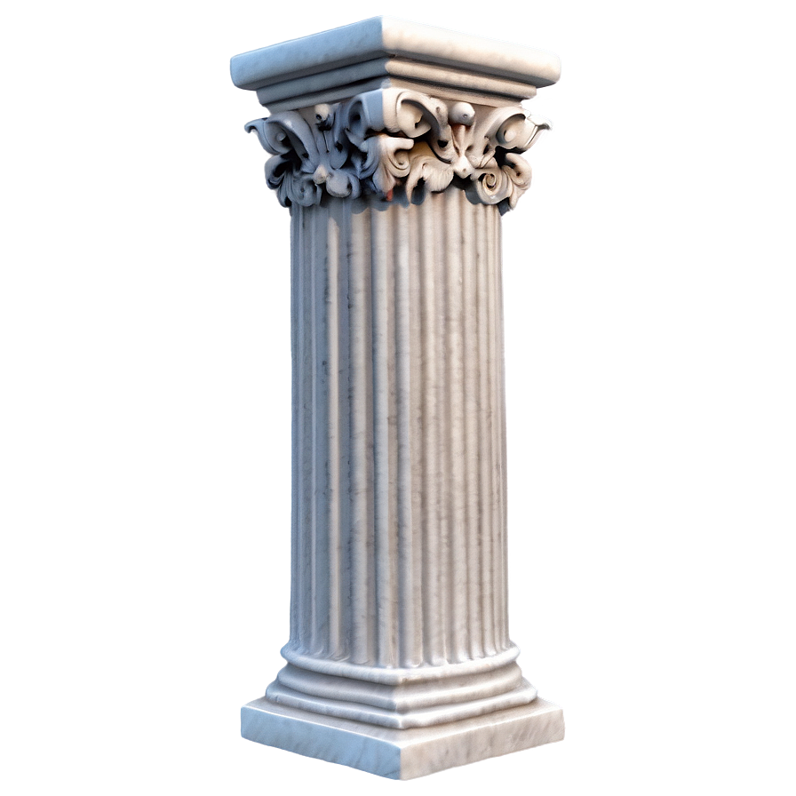 Marble Pillar PNG 05242024 PNG image with a transparent background, free high-resolution download