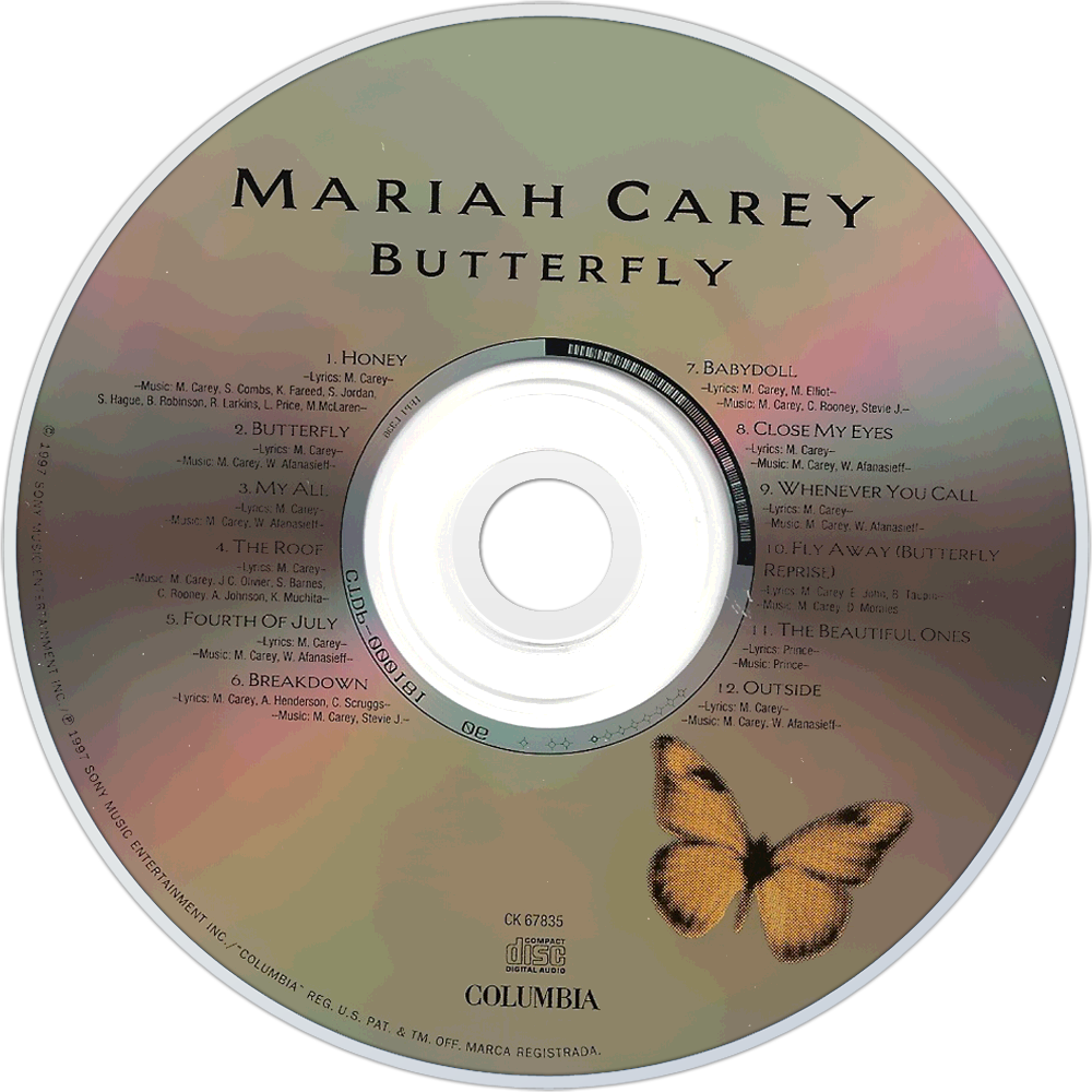 Mariah Carey Butterfly Album C D