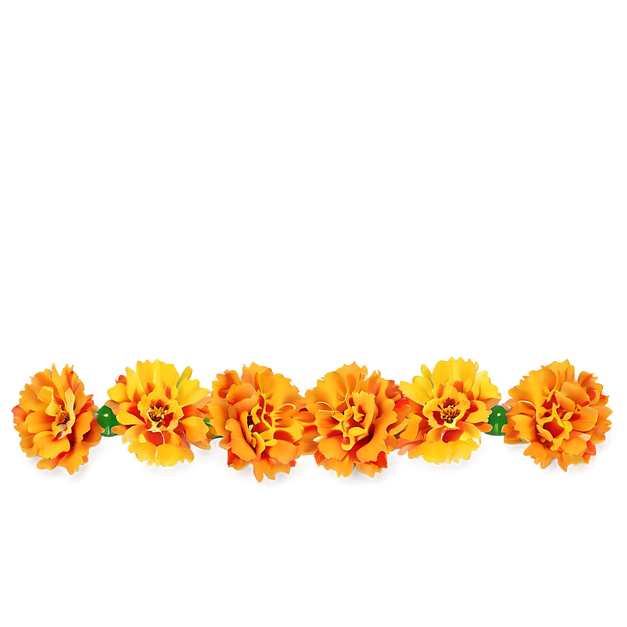 Marigold Festive Garland Png Lrk23