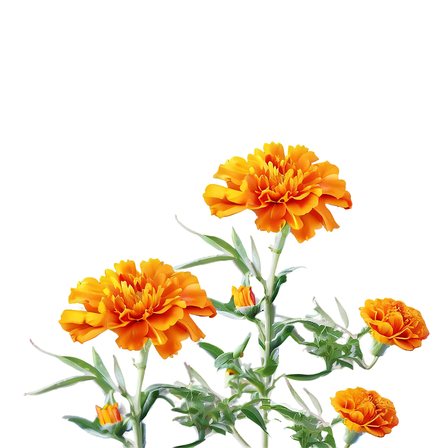 Marigold Flowers Png 06132024