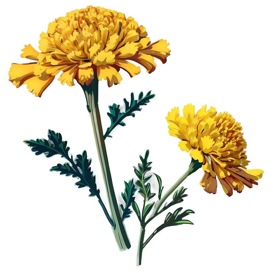 Marigold Medicinal Plant Png Osm