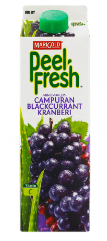 Marigold Peel Fresh Blackcurrant Juice Carton