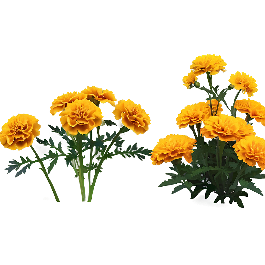 Marigold Plant Png 06112024