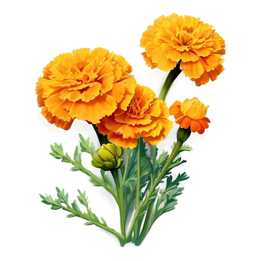 Marigold Seed Packet Png Jjj28