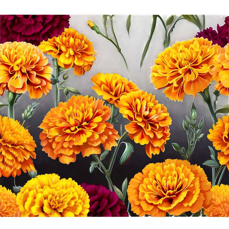 Marigolds For Day Of The Dead Png 91