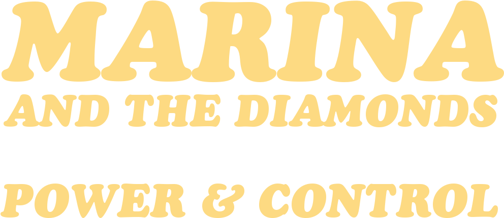 Power & Control Logo - Marina And The Diamonds, HD Png Download PNG with transparent background