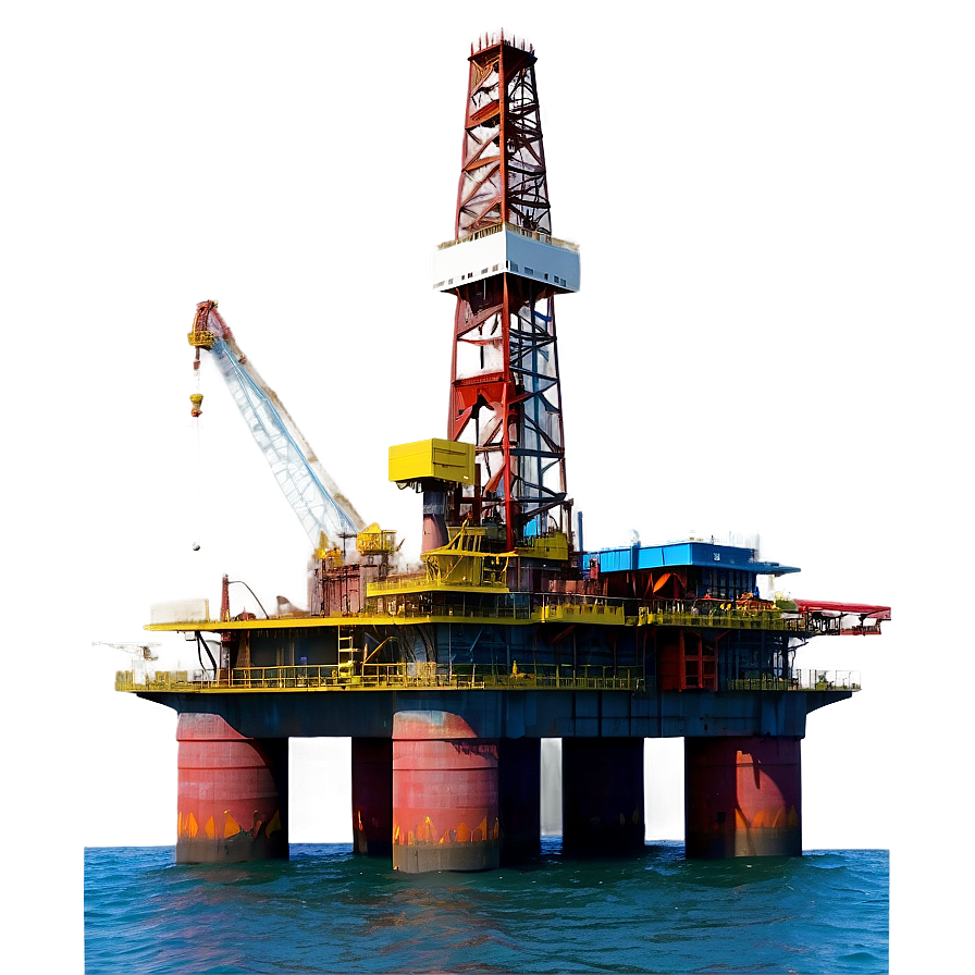 Marine Oil Drilling Rig Png 06122024