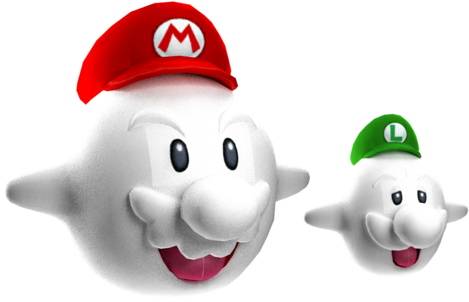Download Zip Archive - Boo Mario Super Mario Galaxy, HD Png Download PNG with transparent background