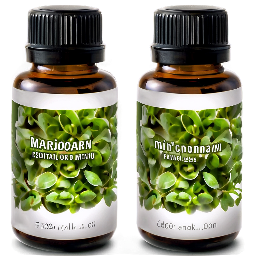 Marjoram Essential Oil Png Hua