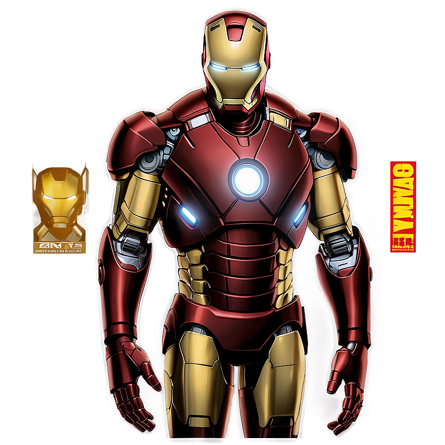 Mark V Suitcase Iron Man Suit Png 14