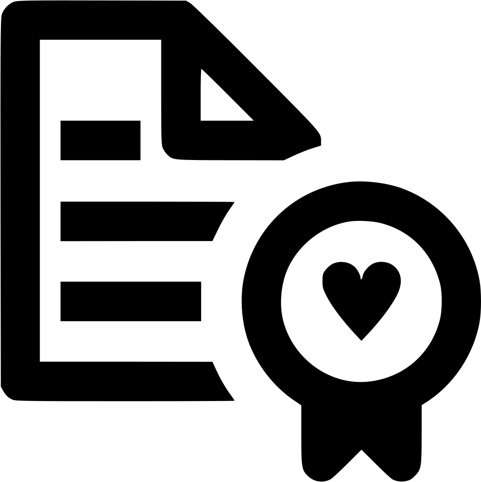 Marriage License - Marriage License Icon Png, Transparent Png PNG with transparent background