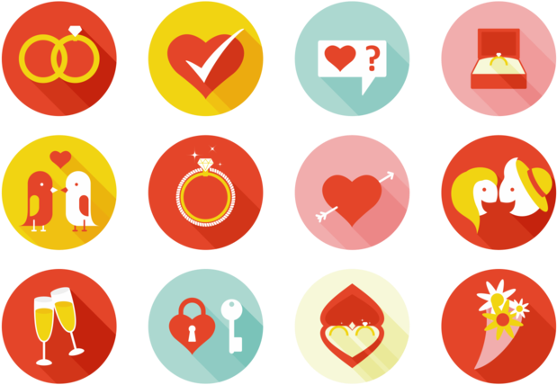 Elements Marry Me Icons - Icon Marry, HD Png Download PNG with transparent background