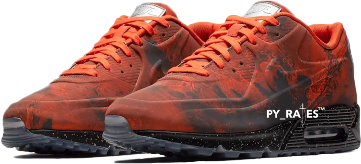 Mars Inspired Sneakers Design