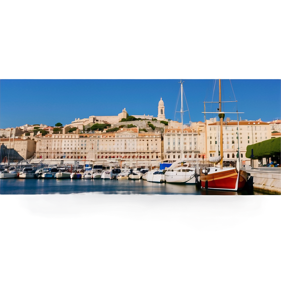 Marseille Old Port Png Pwg