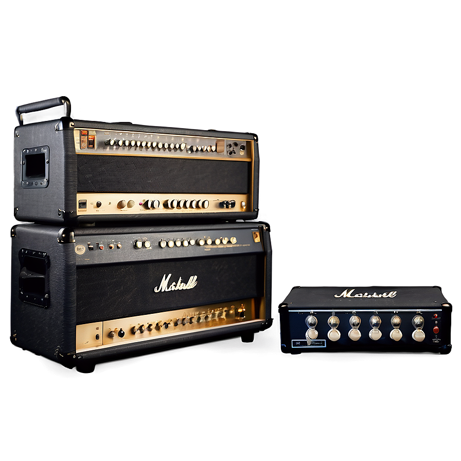 Marshall Amp Setup PNG 06232024 PNG with transparent background