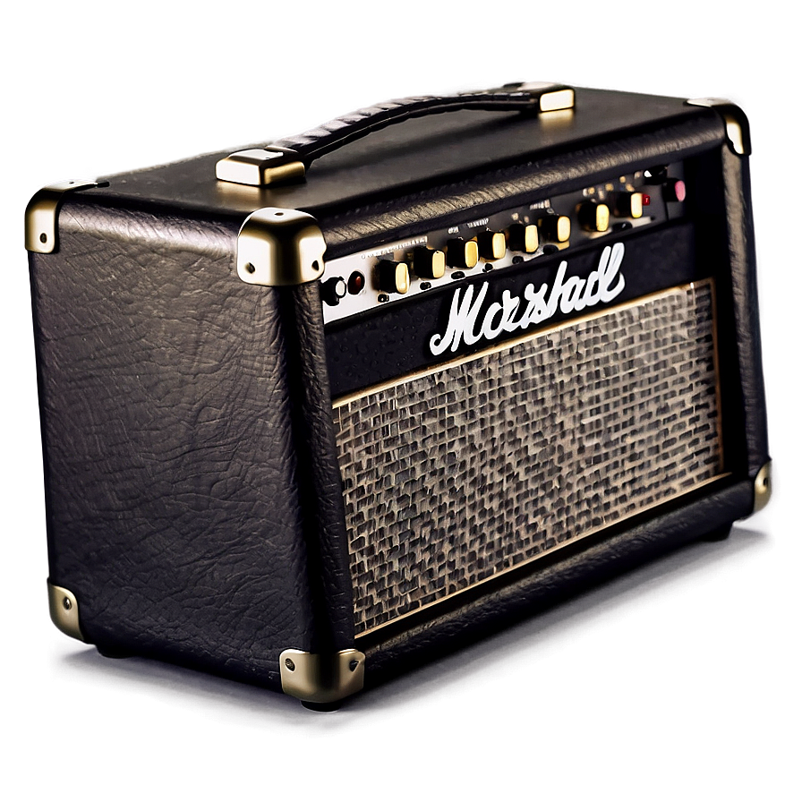 Marshall Amp With Guitar Png 37