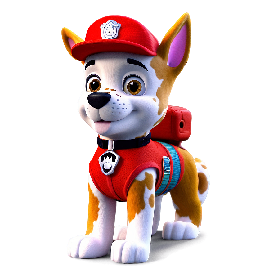 Marshall Paw Patrol PNG kxr PNG image with a transparent background, free high-resolution download