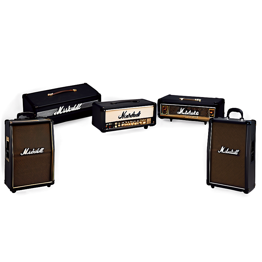 Marshall Valve Amp PNG 06232024 PNG with transparent background