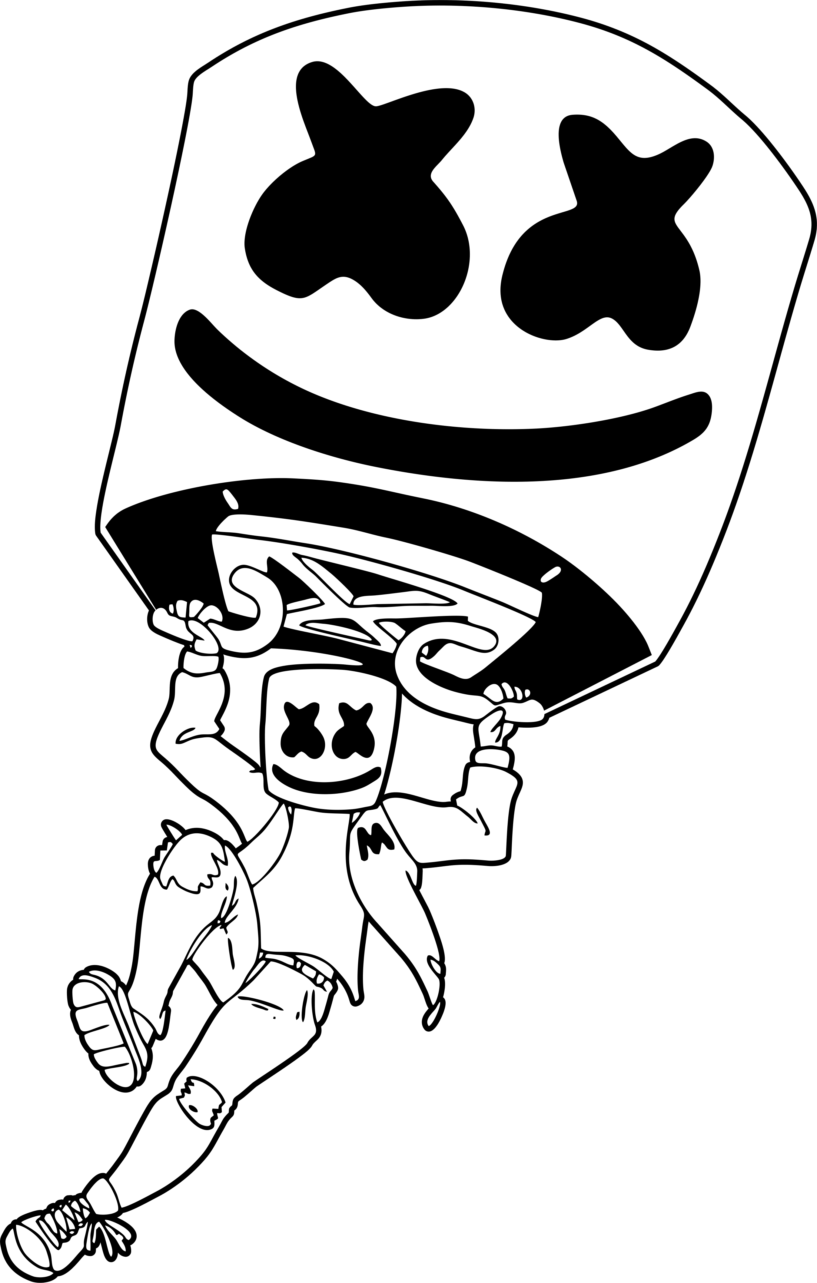 Marshmello Dabbing, HD Png Download PNG with transparent background