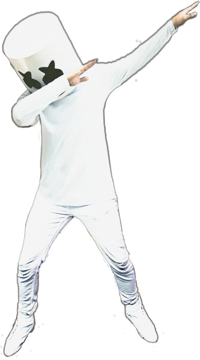 Marshmello Dab Pose Cutout