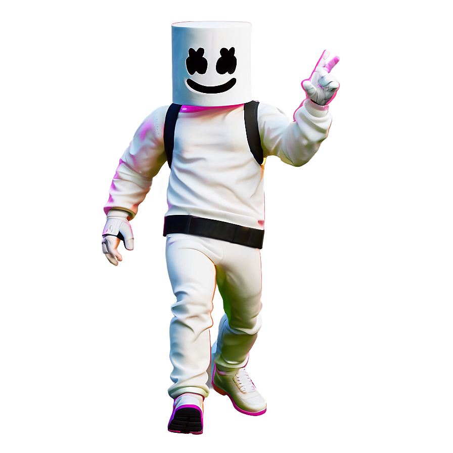 Marshmello Emote Fortnite Png 1