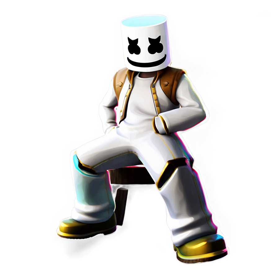 Marshmello Exclusive Fortnite Skin PNG 87 PNG image with a transparent background, free high-resolution download