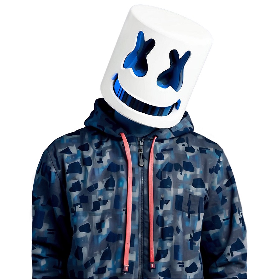 Marshmello Face Silhouette Png 60