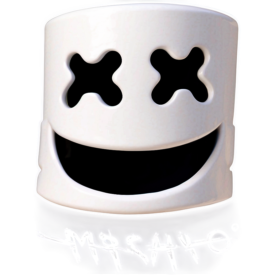 Marshmello Face Vinyl Decal Png 06282024