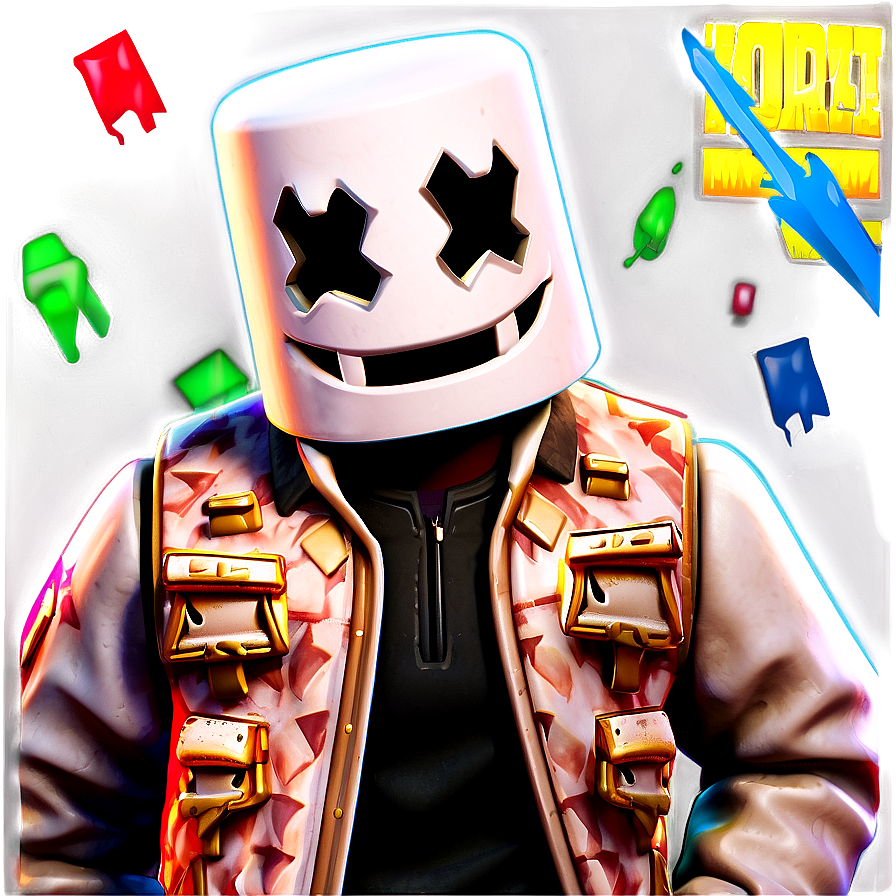 Marshmello Fortnite In-game Event Png 06252024