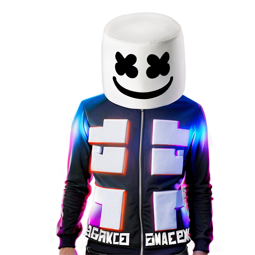 Marshmello Helmet For Cosplay Png Ejj