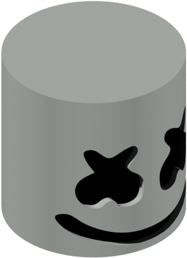 Marshmello Mask Transparent, HD Png Download PNG with transparent background