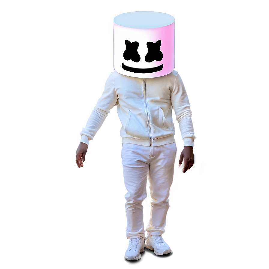 Marshmello Unique Pose Png 06202024