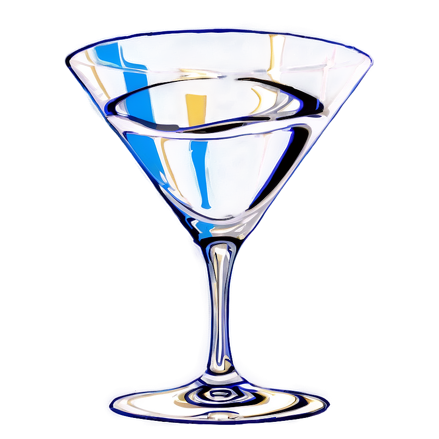 Martini Glass Reflections Png Uso75