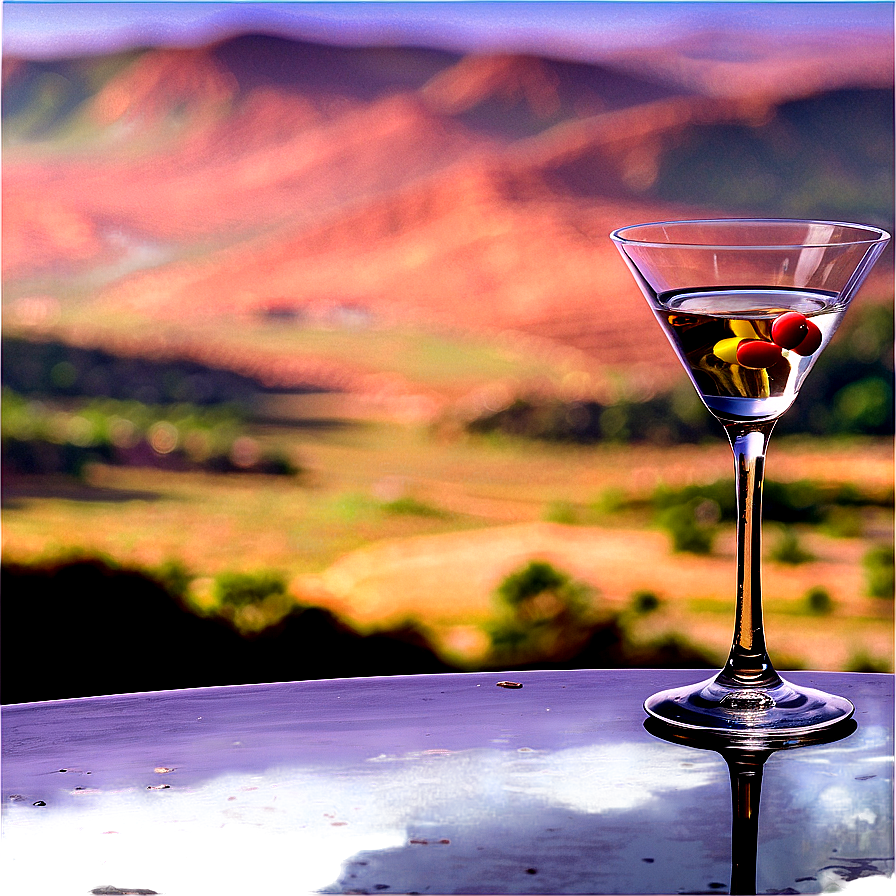 Martini With A View Png 05242024