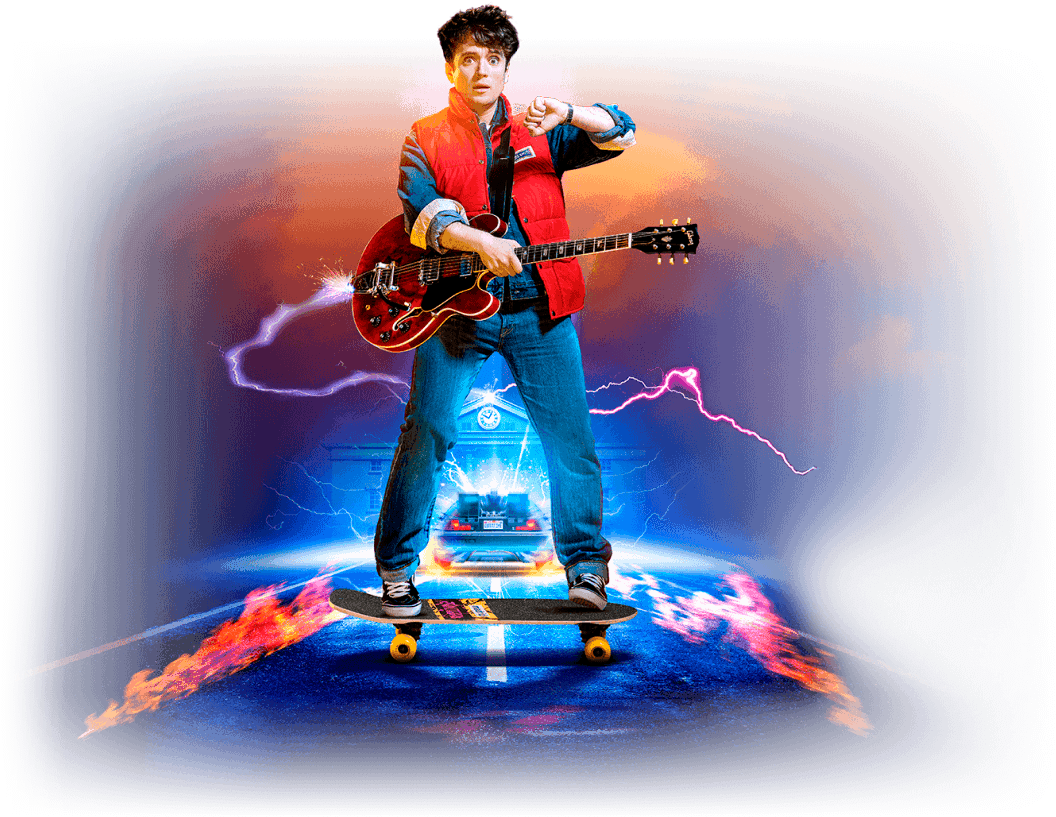 Marty - Back To The Future Musical, HD Png Download PNG with transparent background