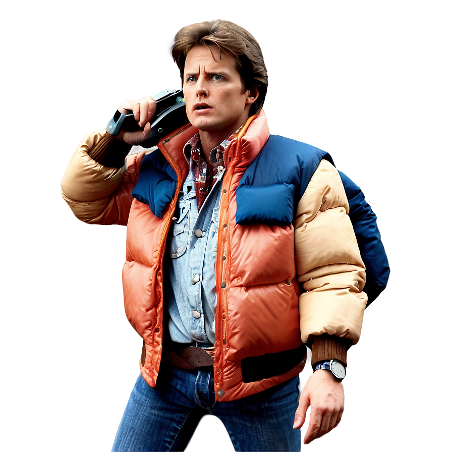 Marty Mcfly Back To The Future Png Phl