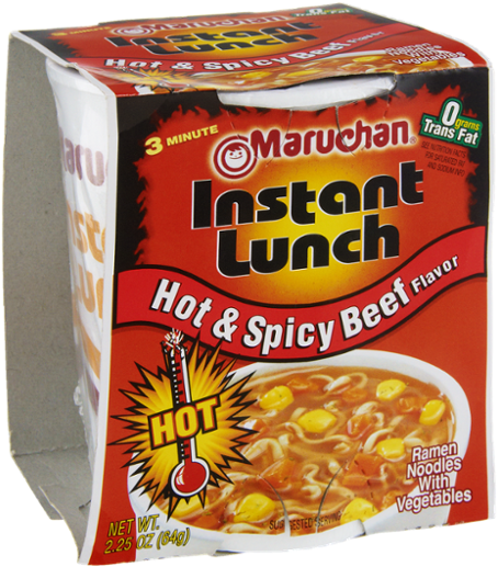 Spicy Chicken Cup Ramen, HD Png Download PNG with transparent background