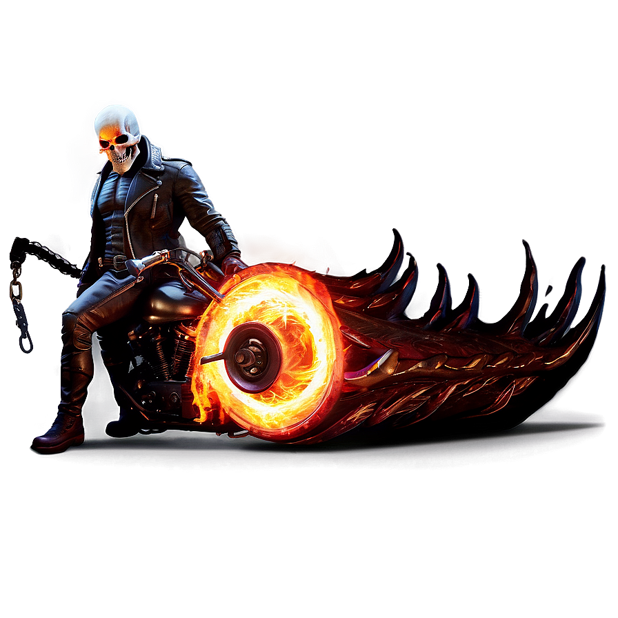 Marvel Comics Ghost Rider PNG 06242024 PNG with transparent background