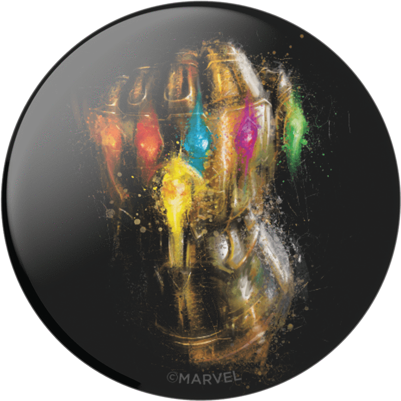 Infinity Gauntlet Popsocket, HD Png Download PNG with transparent background