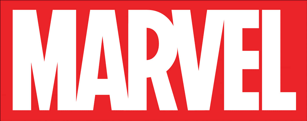 Marvel Logo Red Background