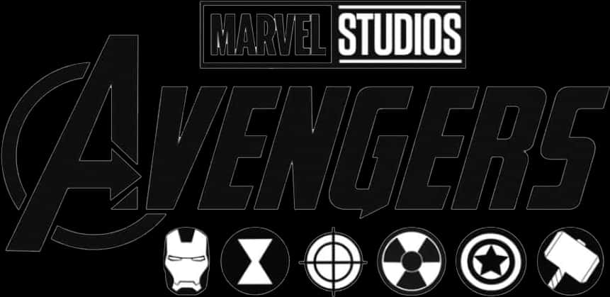 Marvel Studios Avengers Logoand Icons