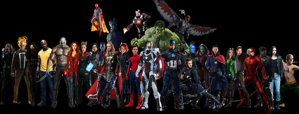 Avengers Group Png - Avengers Infinity War Png, Transparent Png PNG with transparent background