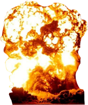 Fire Explosion Transparent Images - Nuclear Explosion Png, Png Download PNG with transparent background