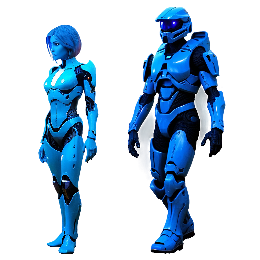 Master Chief And Cortana Png Rox