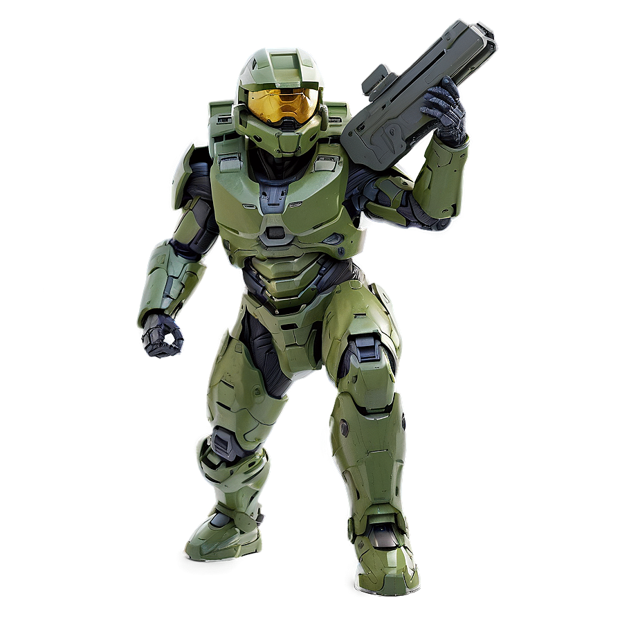 Master Chief Dual-wielding Png Yis